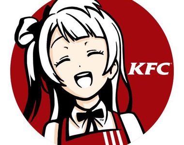印尼盜版肯德基《用LoveLive的小鳥當logo的山寨速食店》還改名叫「DFC」呦XD 印尼盜版肯德基《用LoveLive的小鳥當logo的山寨速食店》還改名叫「DFC」呦XD