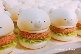 萌慘了《白熊漢堡》你這樣看著我~我我我捨不得吃你啊(本來就不能吃XD) 萌慘了《白熊漢堡》你這樣看著我~我我我捨不得吃你啊(本來就不能吃XD)