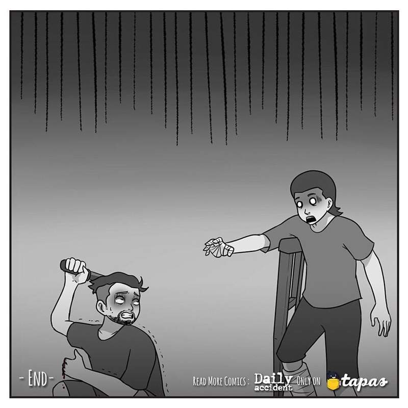 【血腥注意】《每日意外》漫畫讓你宛如身歷其境經歷各種生活意外...