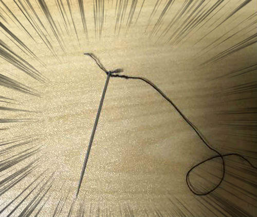 手殘星人超有感《裁縫常有的狀況》為什麼這麼細一條你還要分岔呢...