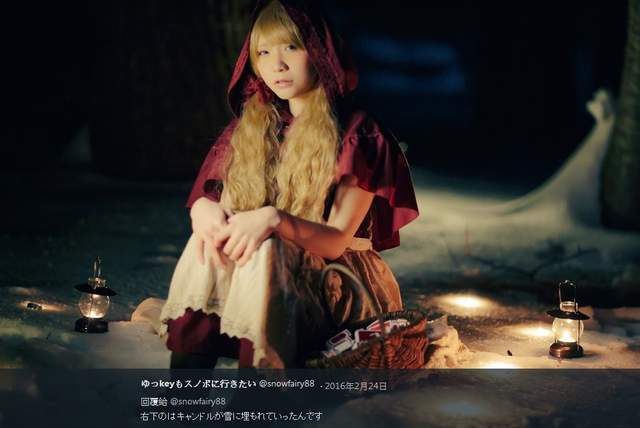 《賣火柴的小女孩》暴風雪中的日本好冷就像童話故事表現的那樣