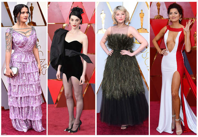 《2018奧斯卡最糟禮服》露越多不代表就越好看 《2018奧斯卡最糟禮服》露越多不代表就越好看