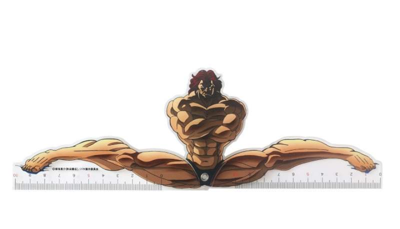 地表最強の生物《刃牙》的變態老爸「範馬勇次郎」霸氣劈腿造型尺,這你敢在課堂上使用嗎? 地表最強の生物《刃牙》的變態老爸「範馬勇次郎」霸氣劈腿造型尺,這你敢在課堂上使用嗎?