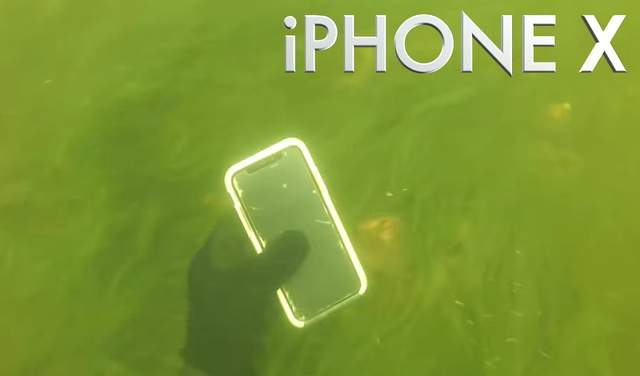 《水底撿到哀鳳X》泡了兩個星期竟然還能正常運作