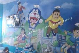 《哆啦A夢》印尼有愛一家人把房子做徹底的主題式改裝 《哆啦A夢》印尼有愛一家人把房子做徹底的主題式改裝