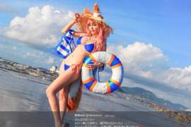 《玉藻前泳裝》16歲天使臉孔魔鬼身材的FGO正妹❤❤❤ 《玉藻前泳裝》16歲天使臉孔魔鬼身材的FGO正妹❤❤❤