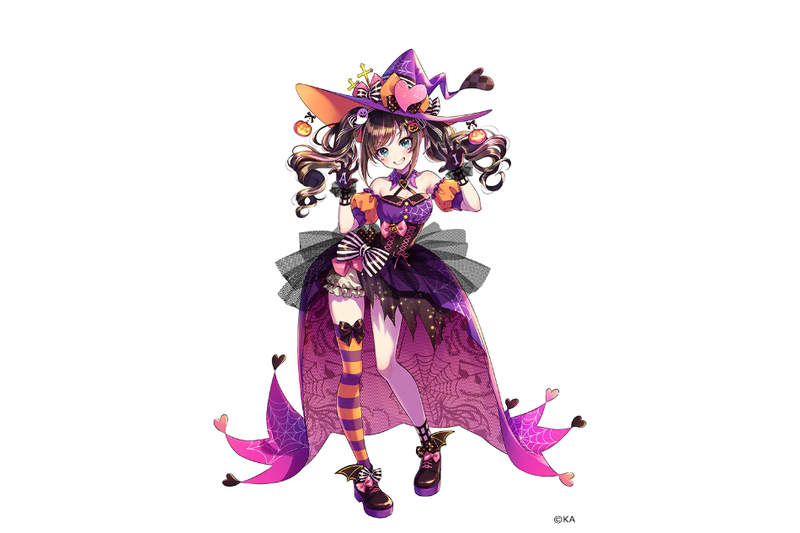 《虛擬偶像》絆愛萬聖節造型怎麼少了那個大大的蝴蝶結