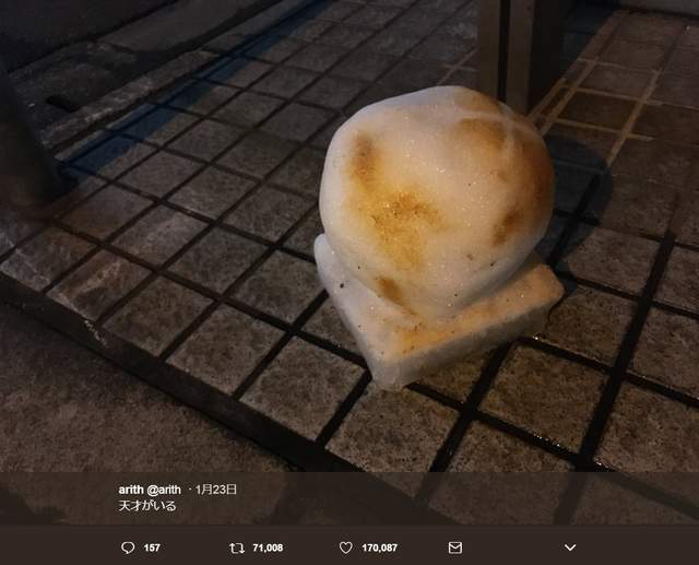 日本最強寒流逼出《堆雪職人》完全超越你對＂雪人＂的認知wwww