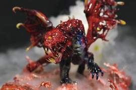 《魔物獵人世界》職人打造精雕玻璃屍套龍 《魔物獵人世界》職人打造精雕玻璃屍套龍