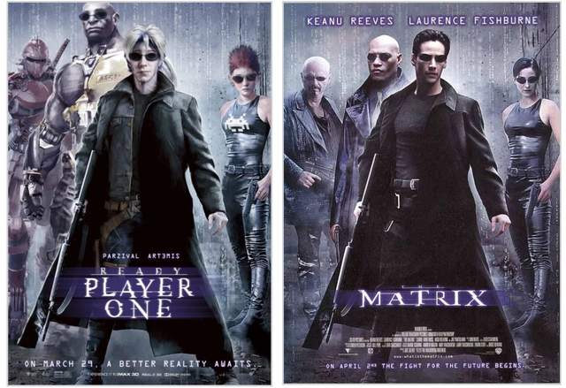 《一級玩家》海報致敬經典 但粉絲可能有點不領情