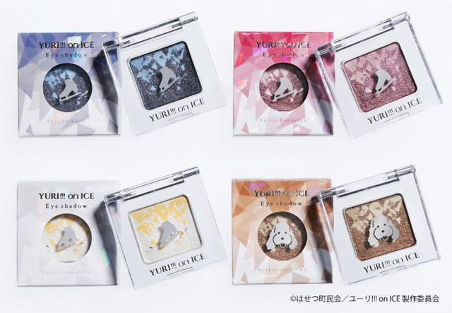 超犯規《Yuri!!! on ICE 角色眼影》這也太美太燒了~只好包色啦(握拳) 超犯規《Yuri!!! on ICE 角色眼影》這也太美太燒了~只好包色啦(握拳)