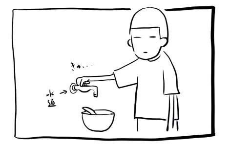 《五分鐘前的慘劇》開個水龍頭洗碗結果... 《五分鐘前的慘劇》開個水龍頭洗碗結果...