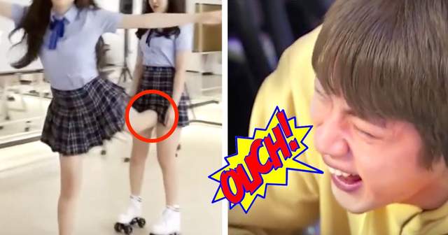 玩太High結果GG《綜藝意外瞬間》私密處被打到超痛阿...