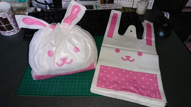 超可愛的《兔寶寶塑膠袋》推友們紛紛貼出自己看過的可愛袋 超可愛的《兔寶寶塑膠袋》推友們紛紛貼出自己看過的可愛袋