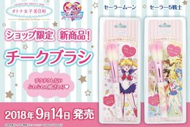 大人女子美日和推出《動漫腮紅刷》除了基本美戰款還有亂馬、小浣熊以及魔法小天使 大人女子美日和推出《動漫腮紅刷》除了基本美戰款還有亂馬、小浣熊以及魔法小天使