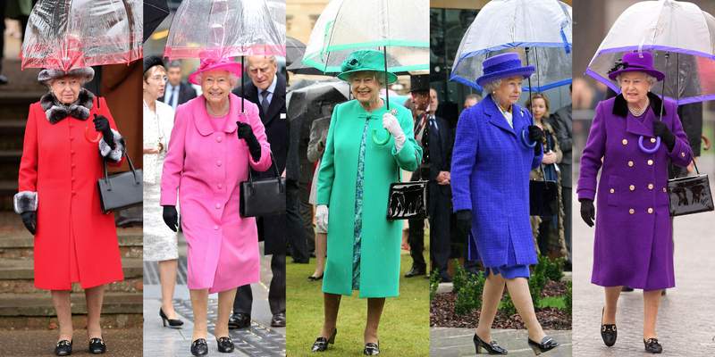 《英國女王的穿搭亮點》一路看下來真覺得令人開心~ 《英國女王的穿搭亮點》一路看下來真覺得令人開心~