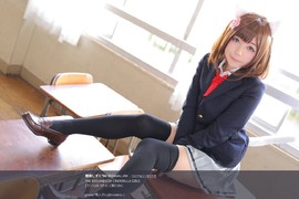 《貓耳制服誘惑》穂南しずく的學生妹模樣萌萌搭 《貓耳制服誘惑》穂南しずく的學生妹模樣萌萌搭