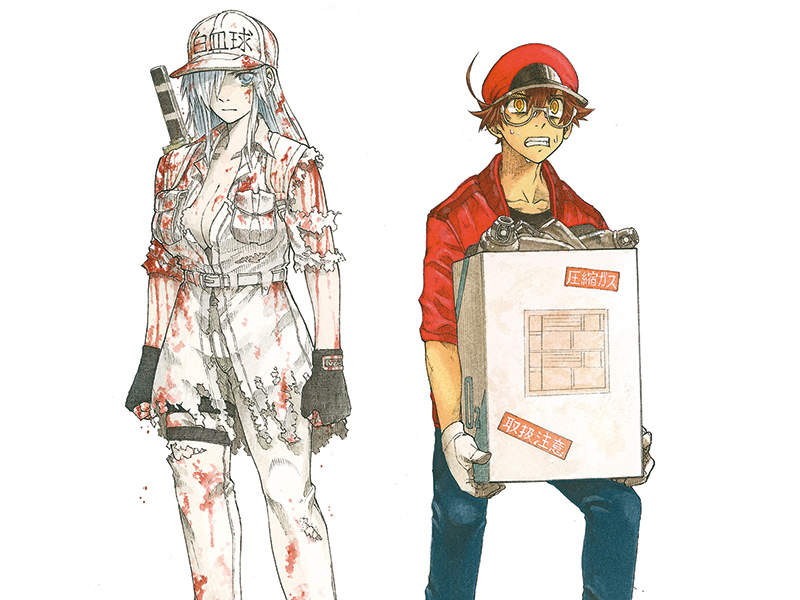 不健康身體的《工作細胞Black》白血球居然是巨乳正妹啊(重點錯XD) 不健康身體的《工作細胞Black》白血球居然是巨乳正妹啊(重點錯XD)