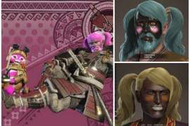 你MHW了嗎?《魔物獵人世界創意捏臉有夠好玩》鬍鬚女大受歡迎 你MHW了嗎?《魔物獵人世界創意捏臉有夠好玩》鬍鬚女大受歡迎