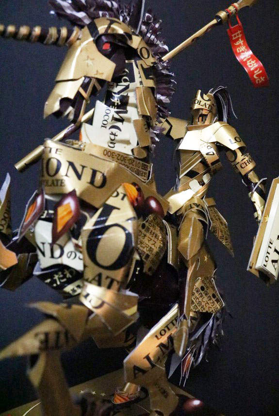 《巧克力黃金騎士》日本高手又一高完成度的包裝盒模型