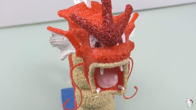 《紅色暴鯉龍》3D列印筆畫出栩栩如生的模樣 《紅色暴鯉龍》3D列印筆畫出栩栩如生的模樣