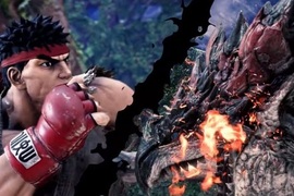 用昇龍拳打龍《魔物獵人世界》x《快打旋風V大型電玩版》合體企劃決定 用昇龍拳打龍《魔物獵人世界》x《快打旋風V大型電玩版》合體企劃決定
