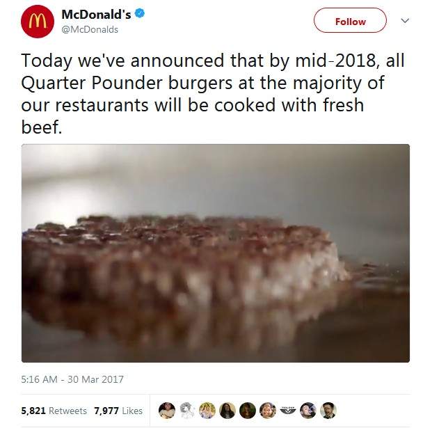 《溫蒂漢堡大酸特酸麥當勞》因為他們現在才開始用新鮮牛肉 - 圖片3