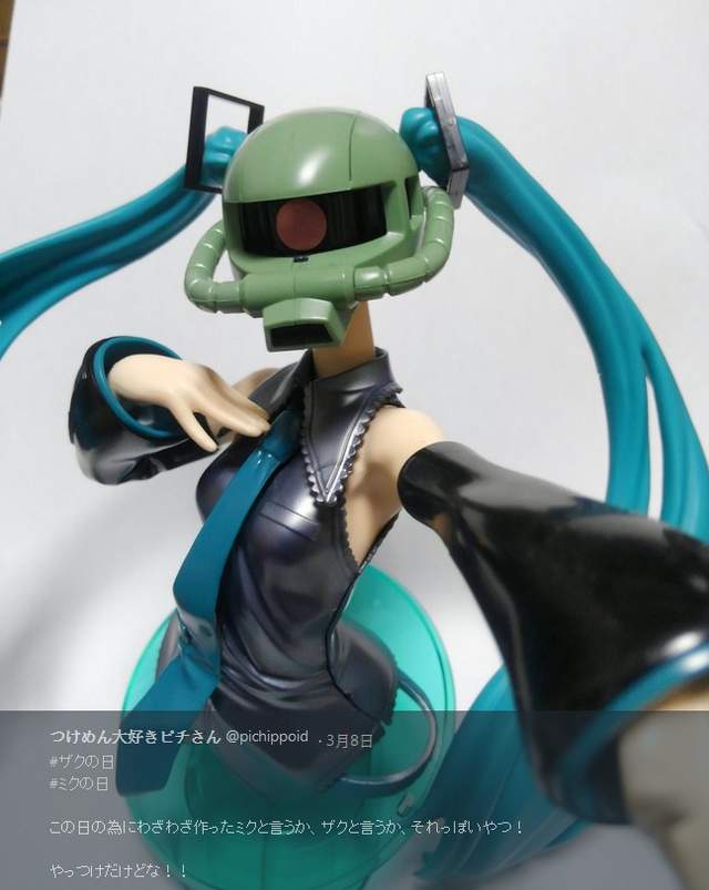 《初音薩克日》兩個這麼有意思的主題合體果然有趣啊XD