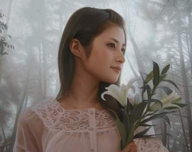 《蓋逼真油畫美少女》這就是把技能點滿了的境界嗎 《蓋逼真油畫美少女》這就是把技能點滿了的境界嗎
