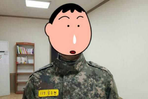 來自星星的你男主角《金秀賢近期當兵照流出》韓網友問是不是哪裡怪怪的 來自星星的你男主角《金秀賢近期當兵照流出》韓網友問是不是哪裡怪怪的