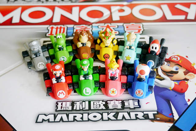 沒想過可以在桌上飆車吧～《地產大亨瑪利歐賽車》快來一起享受飆速的快感吧！
