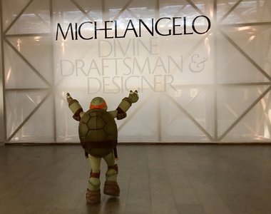 《米開朗基羅逛米開朗基羅展》大都會博物館歡迎"牠"來到現場 《米開朗基羅逛米開朗基羅展》大都會博物館歡迎"牠"來到現場