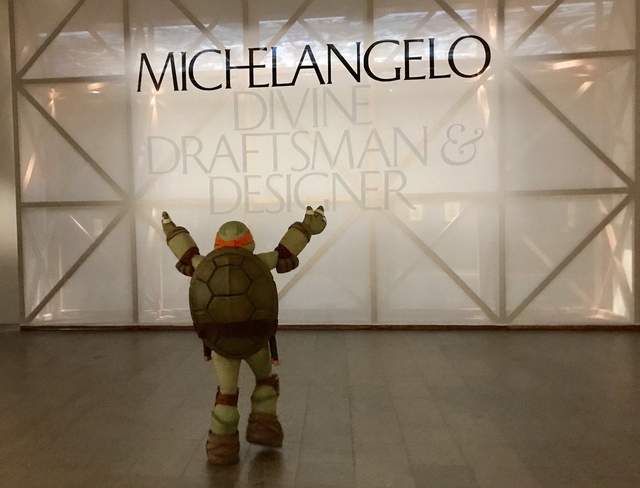 《米開朗基羅逛米開朗基羅展》大都會博物館歡迎"牠"來到現場 《米開朗基羅逛米開朗基羅展》大都會博物館歡迎"牠"來到現場