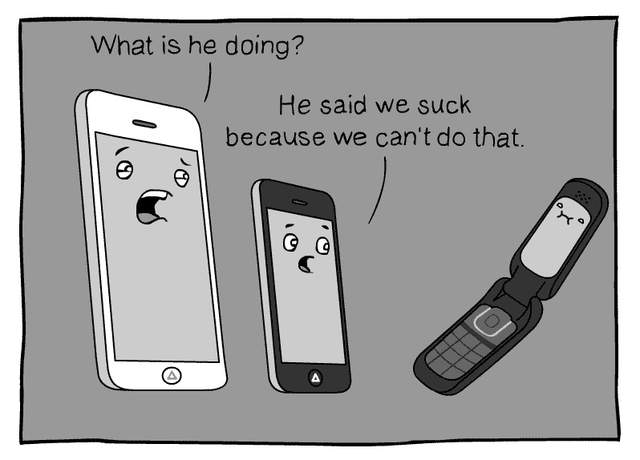 《比來比去的3C產品》摺疊手機:哀鳳了不起喔~你能這樣嗎?能這樣嗎? 《比來比去的3C產品》摺疊手機:哀鳳了不起喔~你能這樣嗎?能這樣嗎?