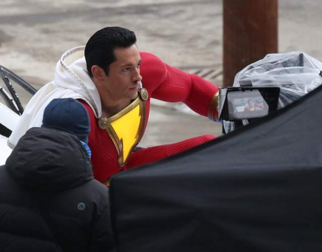 DC《神奇隊長(SHAZAM!)》片場照公開制服設計 DC《神奇隊長(SHAZAM!)》片場照公開制服設計