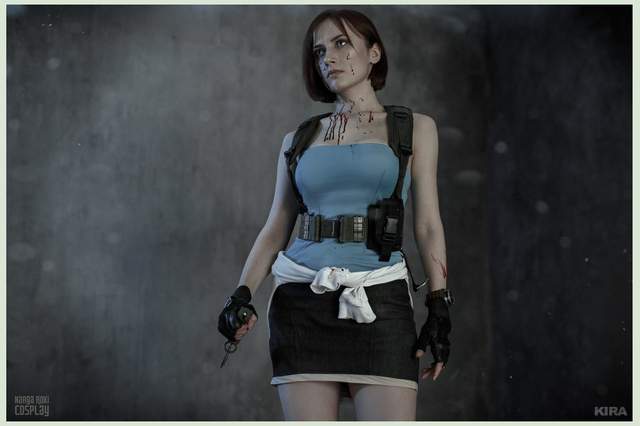 《惡靈古堡3 最終逃脫》吉兒短裙露大腿這個造型就是讚