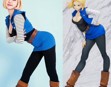 《韓國DJ Soda Cosplay 人造人18號》呼之欲出的爆乳太讓人受不了啦 《韓國DJ Soda Cosplay 人造人18號》呼之欲出的爆乳太讓人受不了啦