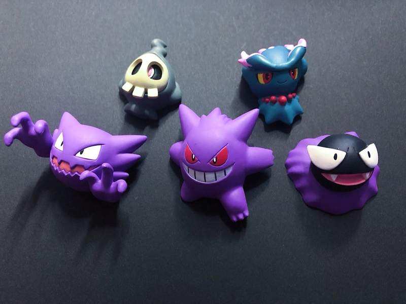 精靈寶可夢《幽靈系寶可夢磁鐵扭蛋》幽靈也是可以很可愛～