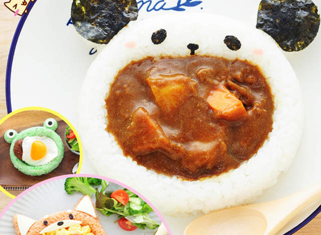 日本爆紅育兒神器《可愛動物白飯模型》小孩絕對大口吃光光……