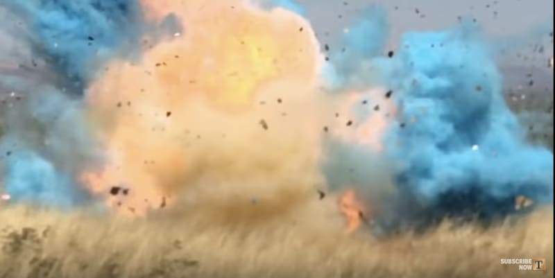 《寶寶性別公開派對》竟然引發兩星期森林大火 到底是放了多少火藥...