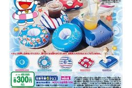 《哆啦A夢充氣杯架》實用轉蛋 不管是泡澡還是游泳都可以用呢~ 《哆啦A夢充氣杯架》實用轉蛋 不管是泡澡還是游泳都可以用呢~