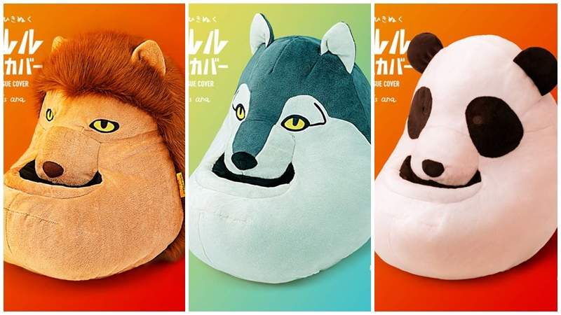 熊貓之穴 x Village Vanguard《戽斗星球》室內拖鞋＆面紙盒，一臉憨的超進化下巴太可愛