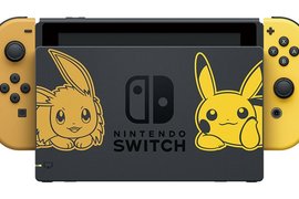 超激萌精靈寶可夢《皮卡丘&伊布配色Nintendo Switch》這樣的Switch造型機也太讓人受不鳥了吧~~ 超激萌精靈寶可夢《皮卡丘&伊布配色Nintendo Switch》這樣的Switch造型機也太讓人受不鳥了吧~~