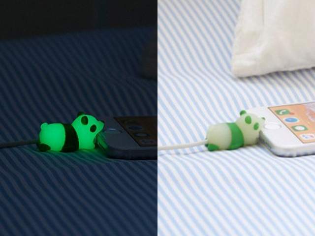 CABLE BITE《傳輸線咬咬保護套》螢光版本 讓你夜晚也容易找的到手機～