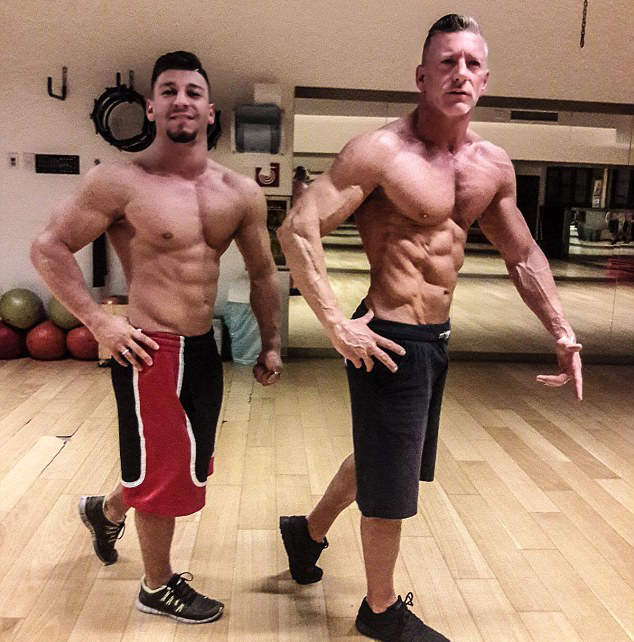 義大利《筋肉父子檔》跟老爸沒有共同話題？一起健身吧～