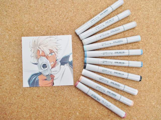 仙台安利美特員工真專業《推銷畫具的正確方式》畫好畫滿的男神圖來表現畫筆顏色 仙台安利美特員工真專業《推銷畫具的正確方式》畫好畫滿的男神圖來表現畫筆顏色