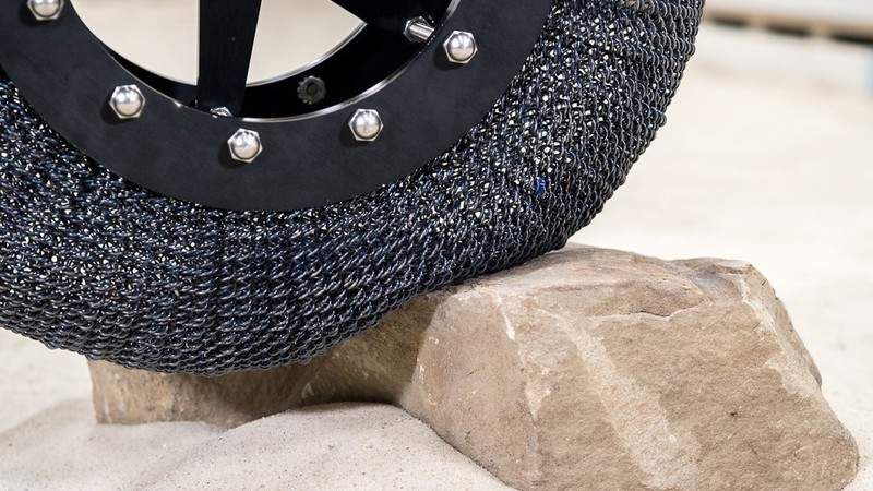 探究《NASA》神奇的《記憶合金輪胎》科技