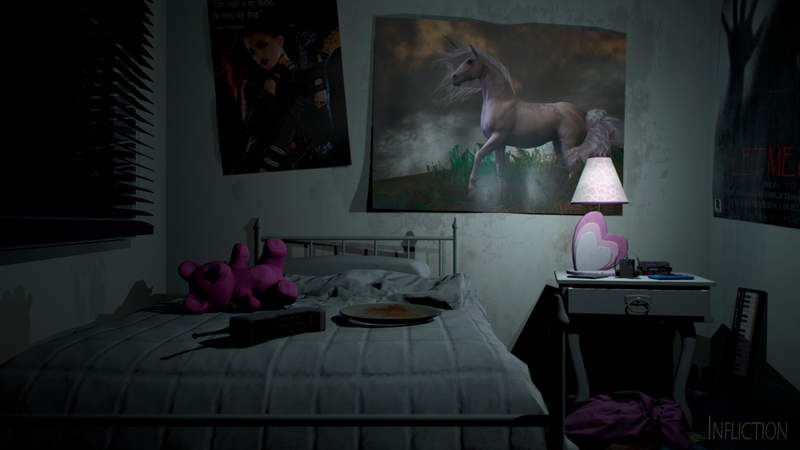 嚇到尿恐怖遊戲《嚴懲Infliction》鬼有搭載AI人工智慧,躲也沒用…他會主動追蹤啊QAQ 嚇到尿恐怖遊戲《嚴懲Infliction》鬼有搭載AI人工智慧,躲也沒用…他會主動追蹤啊QAQ