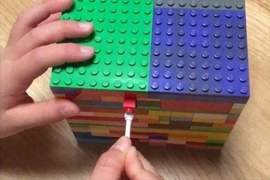 《樂高秘密盒》10歲天才少女小學生的原創作品 《樂高秘密盒》10歲天才少女小學生的原創作品