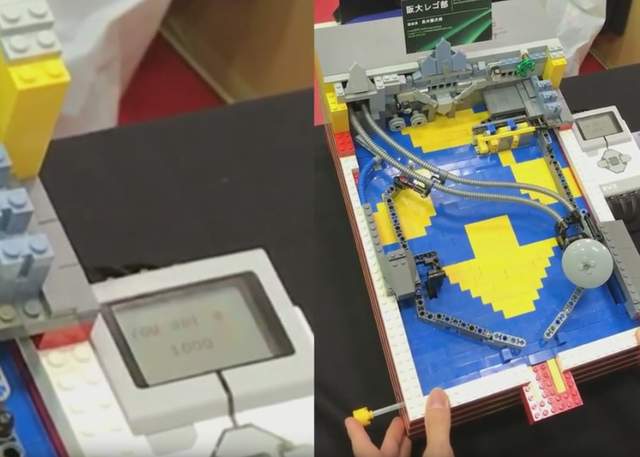 《樂高彈珠檯》超高完成度還有記分裝置太神啦